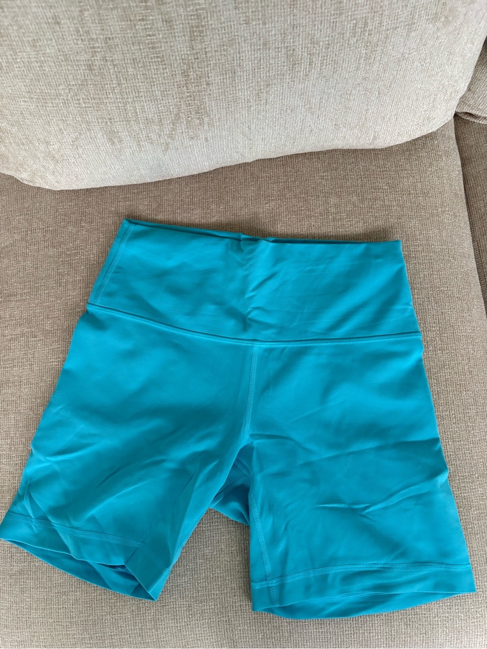 Lulu lemon aquamarine bike shorts